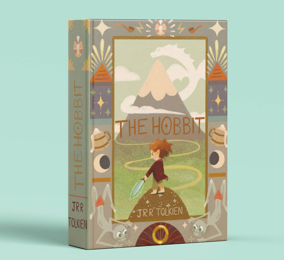 The Hobbit Mock up for The Hobbit cover